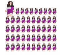 Sghtil Figurines de Jésus en forme, figurines de Jésus, figurines de jouets religieux de Jésus en forme, 50 pcs. figurines de la poupée de Jésus. Petites figures de Jésus, décorations de fête