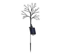 Sghtil Fleurs imperméables extérieures, lumières de fleurs pour l'extérieur - Lumières décoratives solaires imperméables - Décor de patio extérieur pour paysage, jardin, pelouse, sentiers et chemin