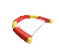 Sghtil Flottant de piscine avec harnais de nouilles, chaise de harnais de piscine avec nouilles | Chaise de piscine flottante portative,Chaise en maille flottante Pool Noodle pour piscine,