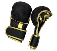 Sghtil Gants de boxe pour hommes, gants de boxe professionnels - Gants de kickboxing,Syndicats de formation professionnelle avec un design rembourré réglable, équipement de frappe de sacs lourds pour