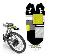 Sghtil Garde-boue de vélo - Protecteur pliable pour selle de vélo Accessoires légers pour jeunes adultes