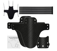 Sghtil Garde-Boue pour vélo, Protection Contre la Boue en Fibre de Carbone renforcée | Garde-Boue pour vélo de Montagne et arrière, pour Trail Road Racing Gravel Urbain et extérieur