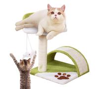 Sghtil Griffoir pour chats d'intérieur, griffoir pour chats,Pont griffoir pour petits chats | Tour pour chat en sisal, plateforme à sauter pour chat, griffoir en sisal avec boule teaser pour