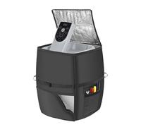 Sghtil Housse de Pompe de, Housse de Pompe de Chauffage de Spa extérieur - Protecteur en Tissu avec Fermeture éclair imperméable pour hôtels, Appartements, Zones de Divertissement