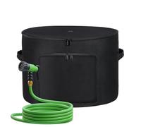 Sghtil Jardinière de rangement pour tuyau de jardin | Organisateur de tuyau avec drainage - Accessoires de jardinage intérieur extérieur terrasse balcon porche