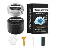 Sghtil Kit de Polissage Époxy pour Résine | Crème De Restauration De Luster,Composé de Polissage pour Rayures sur Époxy - Pour Débutants Professionnels Propriétaires Projets Art Décorations Modèles