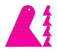 Sghtil Kit De Pose De Film Teinté pour Vitres,5 Pièces Outils de Wrapping Polyvalents,Kit de Teinture de Vitres - pour Automobile Meubles Intérieur Carrosserie Bureau Pièce