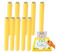 Sghtil Lot de 10 stylos à dessin magnétiques pour tableau magnétique, stylos de rechange pour, garçons et filles, à la maison, à l'école