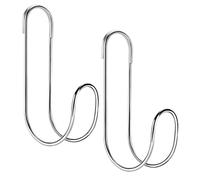 Sghtil Lot de 2 supports pour tuyaux d'extérieur, crochets en acier inoxydable pour organiser les tuyaux en extérieur, garage, ferme et pelouse