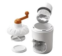 Sghtil Machine à glaçons rasée | Manuelle Shaver Food Grade Ice Maker Baker - Fabricant de neige en acier inoxydable, grains portables à raser pour une utilisation à la maison et