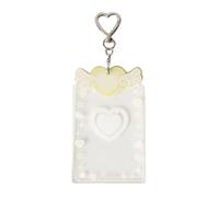 Sghtil Manches de carte photo, porte-clés porte-photocargie,Keychain pour manches photocardes | Engagement de suspension pour les étudiants, les filles, les adolescents, les adultes et les fans