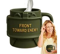Sghtil Memorial Day Tasse à café en résine pour homme - Objet de collection - Récipient à boire en résine - Tasse à thé au lait - Idée cadeau pour homme