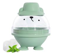 Sghtil Moule à glaçons en silicone, barre de qualité alimentaire, moule pour boules de glace, base anti-retournement,