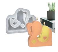 Sghtil Moules à savon | Moule en silicone mère et enfant | Forme en silicone antiadhésive pour artisanat, craie et décoration de maison