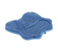 Sghtil Nettoyant pieds pour douche - tapis de douche antidérapant en silicone, accessoire pour pédicure voyage personnes âgées salle de bain