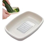 Sghtil Outils de broyage d'ail, râpe à wasabi, pour moudre l'ail - Cuisine cuisson Préparation des aliments Râpe | de déchiqueteuse de cuisine portable pour wasabi, ail,