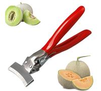 Sghtil Ouvre-pastèque, séparateur de pastèque en acier inoxydable - Outil séparateur en acier inoxydable pour pastèque Durian, Gadgets de cuisine lourds légers, ciseaux rapides