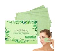 Sghtil Papiers séchants pour le visage, 100 feuilles pour le visage avec peau grasse - Lingettes rafraîchissantes qui ne gâchent pas le maquillage - Contrôle de la brillance pour les voyages, la