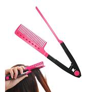 Sghtil Peigne Lisseur Pour Cheveux,Capillaire À Forme V Pour Séparation Des Cheveux | Brosse À Lisser Pour Coiffure | Pour La Maison Le Voyage Les Vacances Les Sorties Et