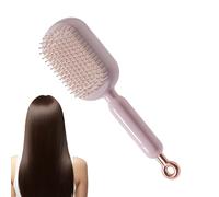 Sghtil Peigne masseur pour cuir chevelu, outils de coiffage avec matelas à air rétractable - Brosse démêlante anti-traction | Pour filles, adultes, cheveux bouclés lisses et humides secs