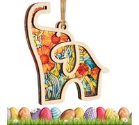 Sghtil Pendentif en forme d'éléphant - Avec carte d'histoire - Extension de vacances - Bond spécial pour sœurs
