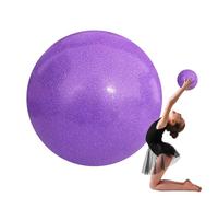 Sghtil Petit ballon de yoga - Ballon de gymnastique rythmique 5,9 pouces - Accessoire pour Pilates, entraînement d'équilibre, étirements et exercices à la maison pour la performance