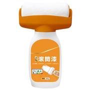 Sghtil Pinceaux à rouleaux muraux, pinceau rouleau de peinture, peinture au latex blanc à couverture forte | Pâte de réparation murale multifonctionnelle portable, type émulsion d'eau, pour