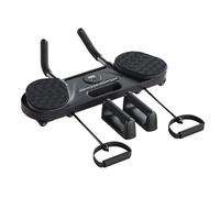 Sghtil Planche pour Pilates Reformer | Machine multifonction pour Abdominaux avec Roue Inférieure Amovible | Outil de Fitness pour Hommes et Femmes Entraînement Total Body,Salle de gym Maison