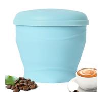 Sghtil pliables en silicone, gobelet à eau de 180 ml avec couvercle et collier | Tasse portable, Récipient réutilisable pour boissons froides, café, jus, randonnée, cuisine