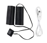 Sghtil Poignées Chauffantes,Étanche Alimenté par USB Dispositif De Chauffage des Mains pour Cyclisme | Couvre-Guidon Chauffant pour Moto | pour Hiver Froid Météo Scooter Moto Tout Terrain Quad