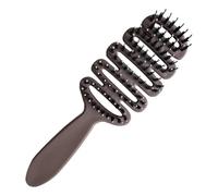 Sghtil Poix de massage à poils de sanglier, pinceau à palette pour le séchage à la souffrance | Brosse à cheveux pagaye pour les hommes | Peigne de massage du cuir chevelu, peigne antistatique à la