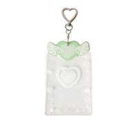 Sghtil Porte de photocard, porte-clés de porte de carte photo, Photocard Shell Case Protector, Engagement de suspension pour les étudiants, les filles, les adolescents, les adultes et les fans