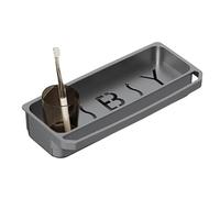 Sghtil Porte-éponge pour évier, rangement d'évier de cuisine, caddy d'évier en acier inoxydable avec porte-éponge antirouille, organisateur d'évier multifonctionnel antidérapant mural
