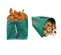 Sghtil Pour déchets de jardin - conteneur pliable autoportant, 2 pièces, 270L, panier portable, pour brins débris extérieur, camping, barbecue, fête, lessive, cuisine, jardiniers