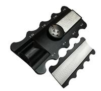 Sghtil Profilé à pointe de cheville | Outil 5 en 1 en acier inoxydable pour le profilage de chevilles - Outil multifonction pour mesurer, réparer, affûter et polir pour amateurs