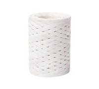 Sghtil Rafia Naturel Bobine, 150m Ruban en Papier Raphia pour Crochet, Rafia d'emballage pour Projets D'artisanat, Emballage Cadeau, Tissage Et Jardiniers