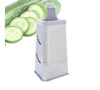 Sghtil Râpe de cuisine, râpe de cuisine, déchiqueteuse de légumes râpe à fromage portable, râpe polyvalente de cuisine, déchiqueteuse triangulaire pour trancher et hacher
