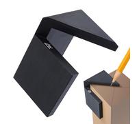 Sghtil Règle de marquage pour menuiserie | Scribeur métallique à 45 degrés - Outil pour marquer les joints en bois | Outil de centre circulaire et angle droit pour le bricolage et