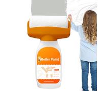 Sghtil Rouleau de peinture - 500 g, peinture murale portable, outils pour application pour baignoire, armoire, porte, frise bois, intérieur, extérieur, résidentiel, commercial, cuisine, salon