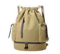 Sghtil Sacs à bandoulière de sport pour salle de sport - Sac à dos de voyage grande capacité | Grande capacité pour les activités sportives, imperméable pour l'escalade et le football, kaki foncé