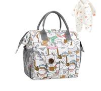 Sghtil Sacs à couches, sac imperméable de grande capacité - grand sac fourre-tout de voyage pour couches, pour hommes et femmes maternelles maison intérieure extérieure voyage camping,