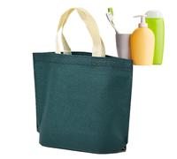 Sghtil Sacs À Dépenses Réutilisables, Transport pour les Dépenses, Sac Fourre-Tout Grande Capacité Non Tissé Pour Marché École Cuisine Plage En Plein Air, vert, riferimento alla descrizione