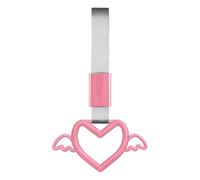 Sghtil Sangles de poignée de voiture en forme de cœur - Anneau d'avertissement pour pare-chocs arrière - Décoration intérieure et extérieure - Accessoire automobile pour bus, SUV, trains, métro