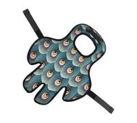 Sghtil Selle de poulet | Tablier pour poulet avec sangle réglable comme protection du dos, protection des plumes pour le dos et les côtés de la volaille Vêtements de protection pour jardin, cour et