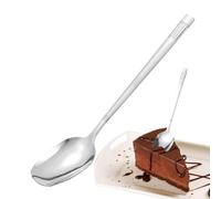 Sghtil Siring Spoon, cuillère en acier inoxydable, cuillères à sucre en acier inoxydable, outil d'agitation de cappuccino, cuillère à long manche résistant à la chaleur pour secouer le café, le thé et