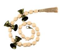 Sghtil Sonnette de porte pour dressage de chien, corde en coton pour animal de compagnie, chiot pour apprentissage de la propreté, salon, salle de bain, chiot guide pipi, cloche de toilette avec