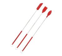 Sghtil Spatule et cuillère télescopiques, spatule télescopique et cuillère - 3 pièces/set petite pelle et cuillère | Ensemble spatule de maquillage, petite pelle et cuillère, outil de cuisine
