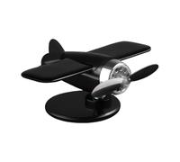 Sghtil Spinner d'avion solaire - Décoration de tableau de bord de voiture à énergie solaire | Figurine automobile à énergie solaire pour berline, camion, fourgonnette