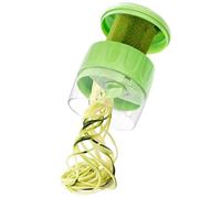Sghtil Spiritivant pour nouilles végétariennes, végétale, CAKER CAKER CAKE CHUCCHINI RÉGLABLE, Gadget de cuisine vert, manuel en acier inoxydable pour aliments pour spaghettis, cuisine