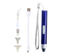 Sghtil Stylo pour Peinture Strass Stylo Peinture Strass avec Lumière LED Portable Artisanat Outil Artisanat pour Décoration